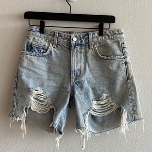 Lovers + Friends Jean Shorts